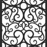 Panou Decorativ Gard Plasma cnc